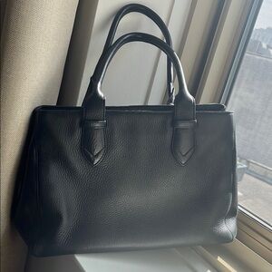 Vintage Cole Haan black leather purse/tote